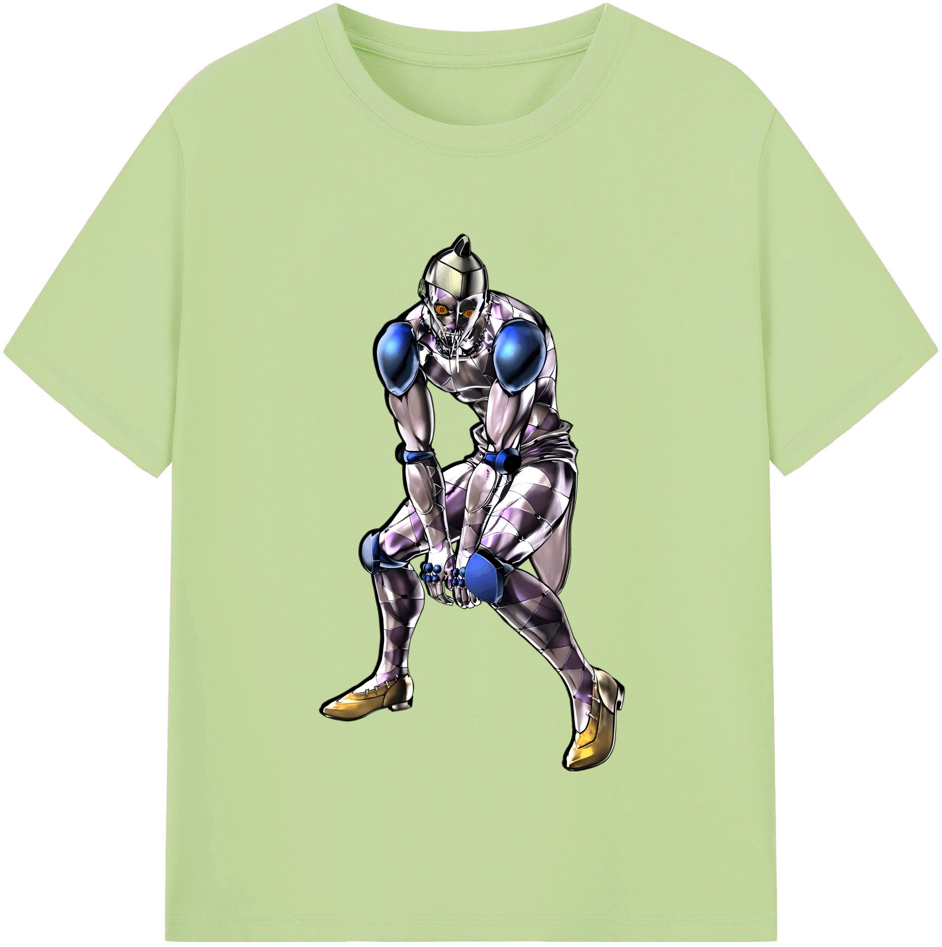 （画像用） ジョジョの奇妙な冒険 JoJo's Bizarre Adventure 綿100％半袖Tシャツ（フロントプリント）